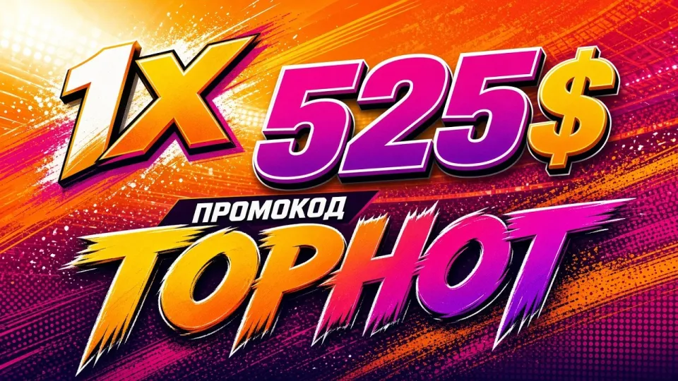 1ХБЕТ, как работает промокод TOPHOT и бонус на первый депозит