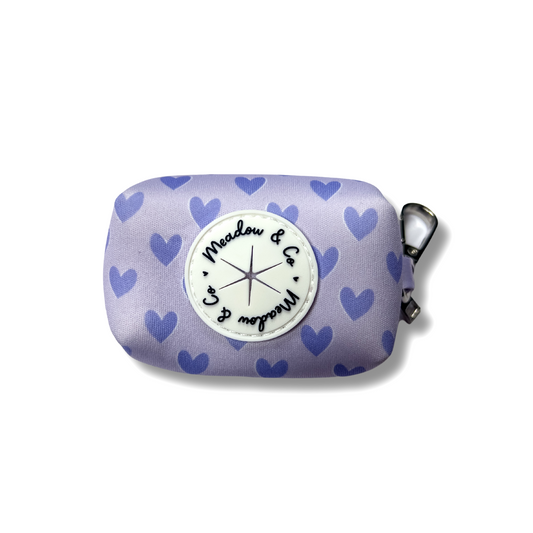 Love Me Lilac Poop Bag Holder